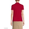image:imageLands End School Uniform Womens Short Sleeve Feminine Fit Interlock Polo ShirtRed