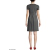 image:imageLands End School Uniform Womens Short Sleeve Ponte DressCharcoal Heather