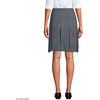 image:imageLands End School Uniform Womens Solid Box Pleat Skirt Above KneeHaze Gray
