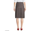 image:imageLands End School Uniform Womens Solid Box Pleat Skirt Below the KneeGray