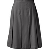 image:imageLands End School Uniform Womens Solid Box Pleat Skirt Below the KneeGray