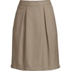 image:imageLands End School Uniform Womens Solid Pleated Skort Top of KneeKhaki