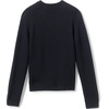 image:imageLands End School Uniform Young Mens Cotton Modal VNeck SweaterBlack