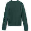 image:imageLands End School Uniform Young Mens Cotton Modal VNeck SweaterEvergreen