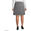 image:imageLands End School Uniform Young Womens Blend Chino Skort Top of KneeArctic Gray