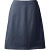 image:imageLands End School Uniform Young Womens Blend Chino Skort Top of KneeClassic Navy