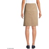 image:imageLands End School Uniform Young Womens Blend Chino Skort Top of KneeKhaki