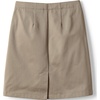 image:imageLands End School Uniform Young Womens Blend Chino Skort Top of KneeKhaki