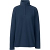 image:imageLands End School Uniform Young Womens Lightweight Fleece Quarter Zip PulloverClassic Navy