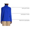 image:imageLands End School Uniform Young Womens Lightweight Fleece Quarter Zip PulloverCobalt