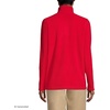 image:imageLands End School Uniform Young Womens Lightweight Fleece Quarter Zip PulloverRed