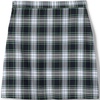 image:imageLands End School Uniform Young Womens Plaid Aline Skirt Below the KneeWhite Plaid