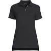 image:imageLands End School Uniform Young Womens Short Sleeve Mesh Polo ShirtBlack