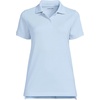 image:imageLands End School Uniform Young Womens Short Sleeve Mesh Polo ShirtBlue