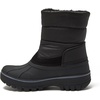 image:imageLands End Waterproof Kids Snow Boots  Insulated Warm Fleece Lined Winter Boots for Toddlers Girls amp Boys Size 510 Toddler or 117 Little or Big KidBlack