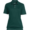 image:imageLands End Womens Short Sleeve Banded Bottom Polo ShirtEvergreen