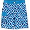 image:imageLands End Boys Chlorine Resistant Cargo Long Board ShortMalibu Blue Check