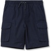image:imageLands End Boys Stretch Canvas Utility Cargo ShortsClassic Navy