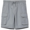 image:imageLands End Boys Stretch Canvas Utility Cargo ShortsCool Gray