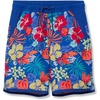 Tropical Floral/Dazzling Blue