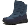 image:imageLands End Expedition Warmest Waterproof No Tie Kids Snow Boots for Boys and Girls  Insulated Winter Fleece Lined Snow Boots Size 11 to 7 Little and Big Kid ShoesMedium Blue