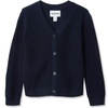 image:imageLands End Girls Button Front Knit CardiganClassic Navy