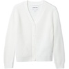 image:imageLands End Girls Button Front Knit CardiganIvory