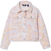image:imageLands End Girls Denim JacketPastel Multi Tie Dye