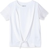 image:imageLands End Girls Flutter Eyelet Sleeve TopWhite