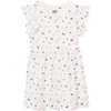 image:imageLands End Girls Gathered Waist Tunic TopIvory Dragonfly