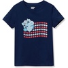 Floral Flag/Navy