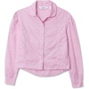 image:imageLands End Girls Long Sleeve Woven Hearts TopHeartsMauve