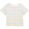 image:imageLands End Girls Meet and Greet Pocket TeeColorful Stripe
