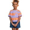 Purple/Orange Rugby Stripe