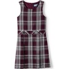Plaid Burgundy/Gray