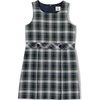White/Evergreen Plaid