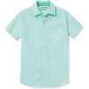 image:imageLands End Kids Short Sleeve Poplin Camp ShirtMint Gingham
