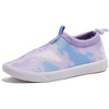 image:imageLands End Kids Water Shoes Boys and Girls Water Shoes for Kids Quick Dry Slip On Aqua Swim Shoes for Kids Pool or Beach Purple Tie Dye or Navy Blue Size 1 Little Kid to 7 Big Kid YouthLavenderMulti