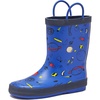 image:imageLands End Kids Waterproof Rain BootsBlue Outer Space