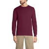 image:imageLands End Mens Long Sleeve Uniform TShirtBurgundy