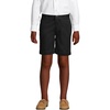 image:imageLands End School Uniform Boys Plain Front Blend Chino ShortsBlack