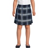 image:imageLands End School Uniform Girls Plaid A Line Tab Skort Top of KneeClassic Navy Plaid