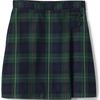 image:imageLands End School Uniform Girls Slim Plaid Aline Skirt Below the KneePlaid HunterClassic Navy