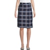 image:imageLands End School Uniform Girls Solid Aline Skirt Below the KneeClassic Navy Plaid
