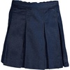 image:imageLands End School Uniform Girls Solid Box Pleat Skirt Top of KneeAcademic Classic Navy