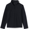 image:imageLands End School Uniform Kids Lightweight Fleece Quarter Zip PulloverBlack