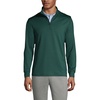image:imageLands End School Uniform Mens Quarter Zip PulloverEvergreen
