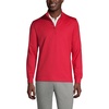 image:imageLands End School Uniform Mens Quarter Zip PulloverRed