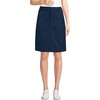 image:imageLands End School Uniform Womens Chino Skirt with Shorts Underneath  23 Length Stretch Fabric 5 Pockets Machine WashableClassic Navy