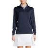 image:imageLands End School Uniform Womens Quarter Zip PulloverClassic Navy